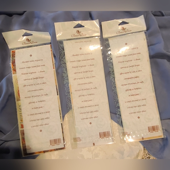Brier Rose Sticker Collection 8 Pressure Sensitive Stickers Bundle of 3 - Picture 13 of 17